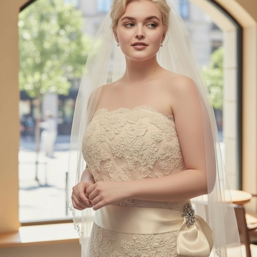 Alvina Valente Wedding Gown size 22